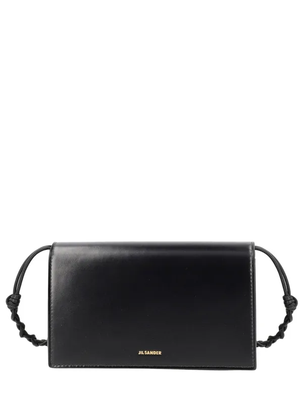 "Tangle" Wallet With Logo - Jil Sander
