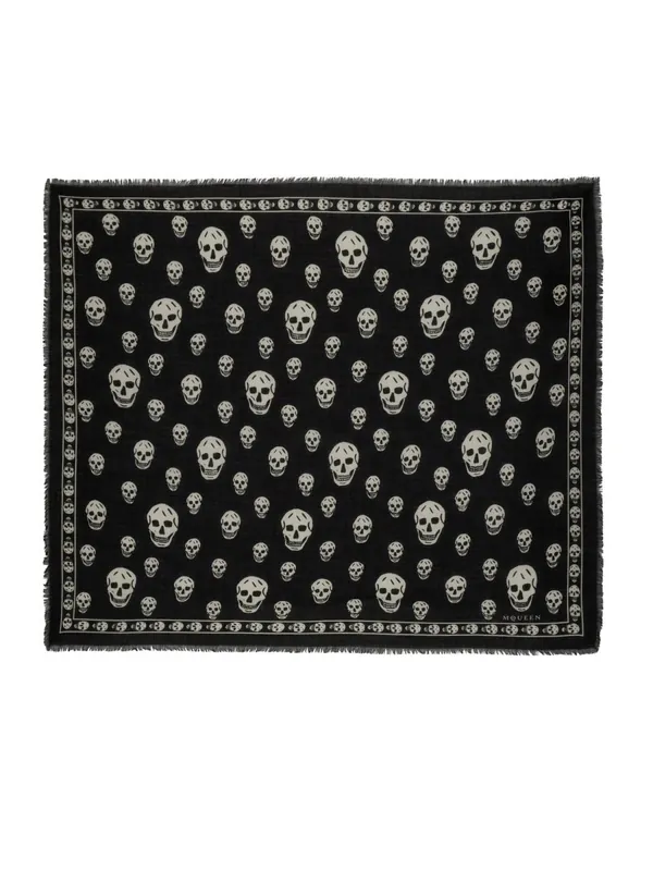 "Skull" Scarf - Alexander McQueen
