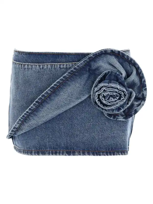 Denim Miniskirt - Magda Butrym