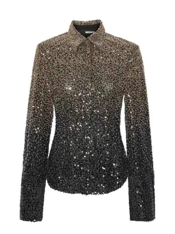 Shirt With Sequins - Rotate