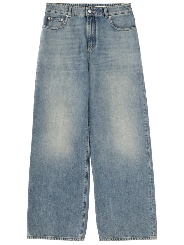 Wide Leg Jeans - Alexander McQueen