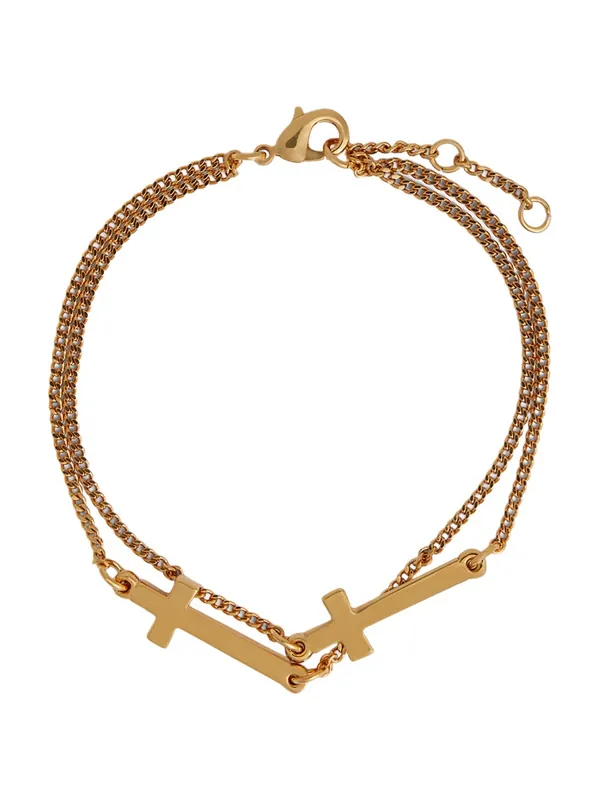 "Jesus" Bracelet With Cross Pendant - Dsquared2