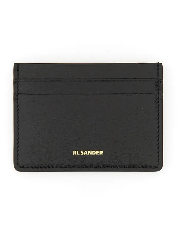 Leather Card Holder - Jil Sander