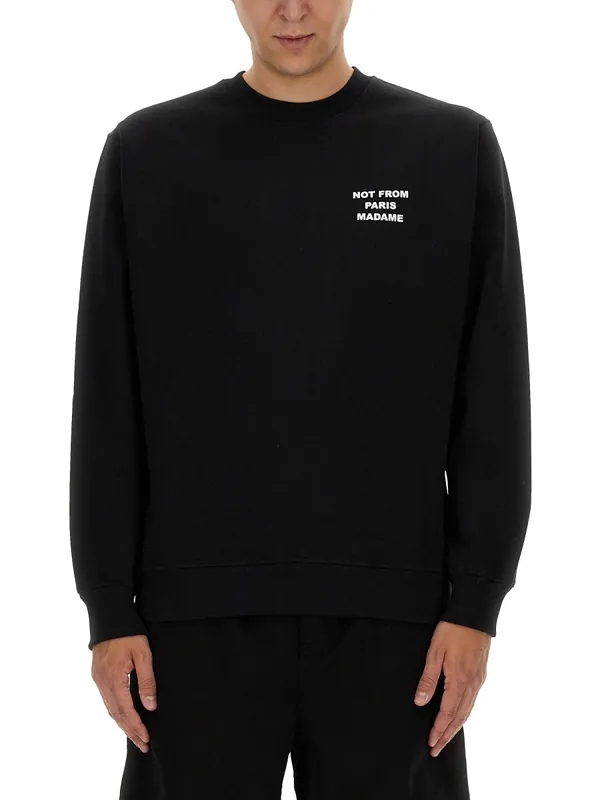 "Slogan" Sweatshirt - Drole De Monsieur