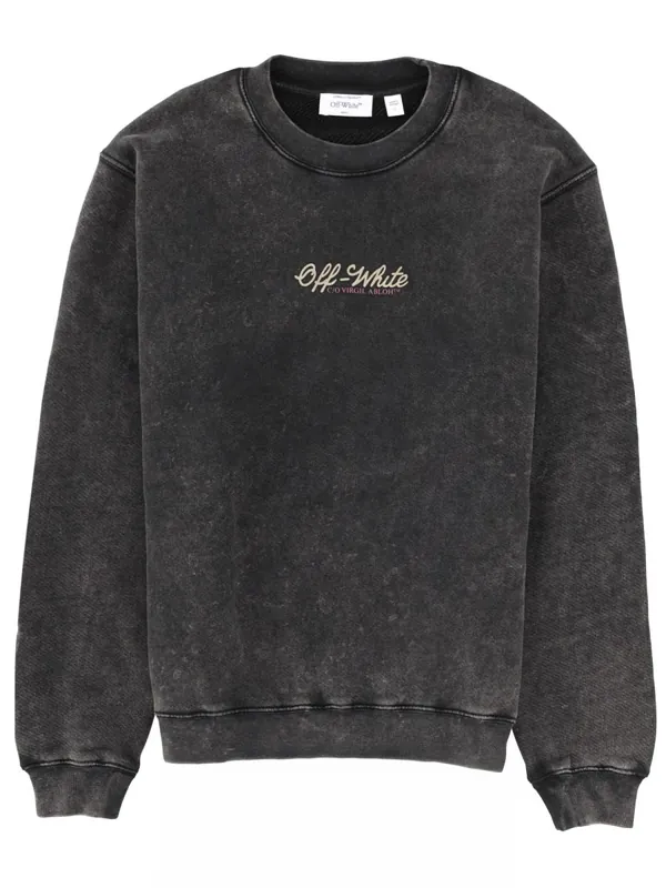 Sweatshirt With Print - Off-White