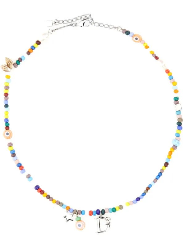 Necklace With Beads And Shells - Dsquared2