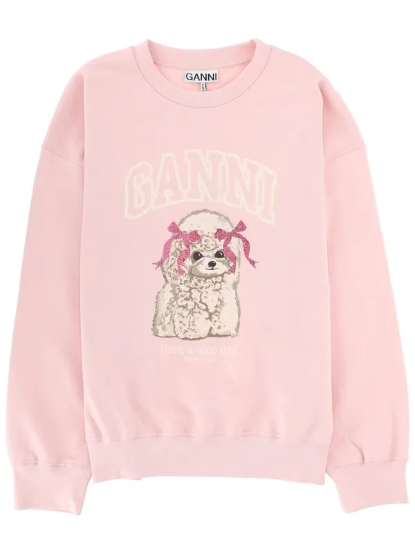 "Poodle" Sweatshirt - Ganni