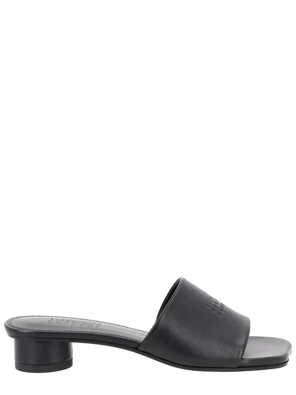 Sandal With Logo - MM6 Maison Margiela