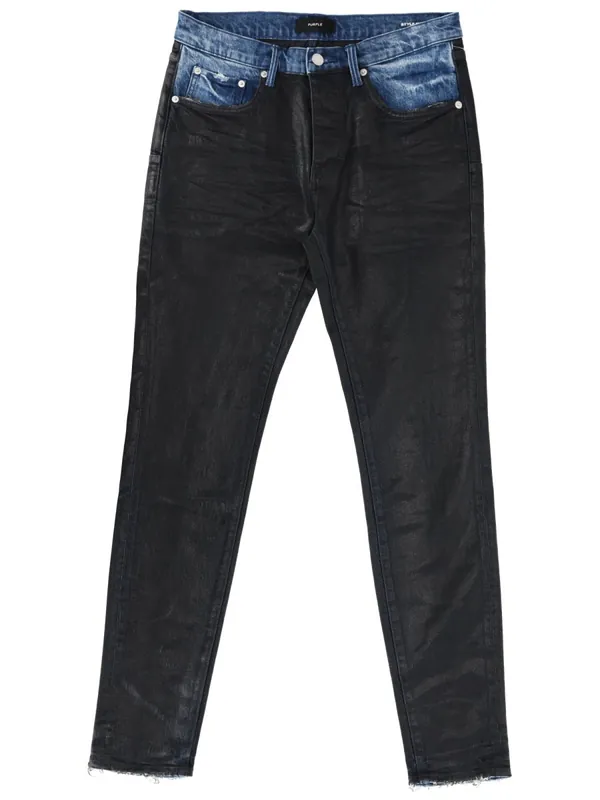 Denim Pants - Purple Brand