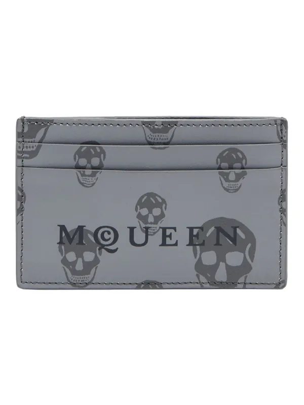Card Holder "Skull" - Alexander McQueen