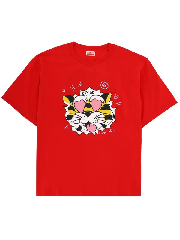 "Kenzo Wild Tiger" T-Shirt