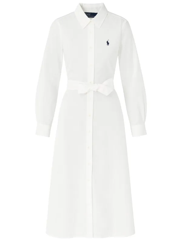 Long Dress With Logo - Polo Ralph Lauren