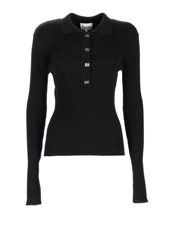 Wool Polo. - Ganni