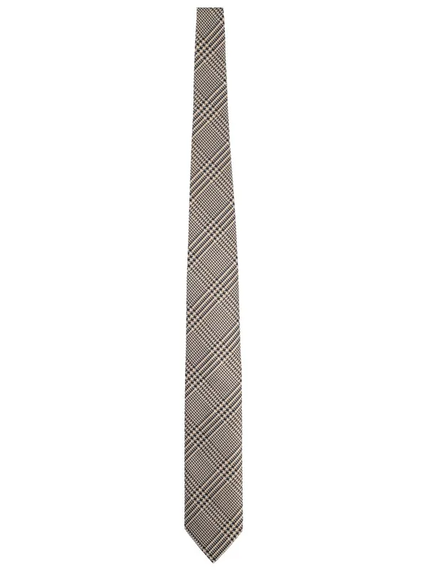 Printed Silk Tie - Tom Ford
