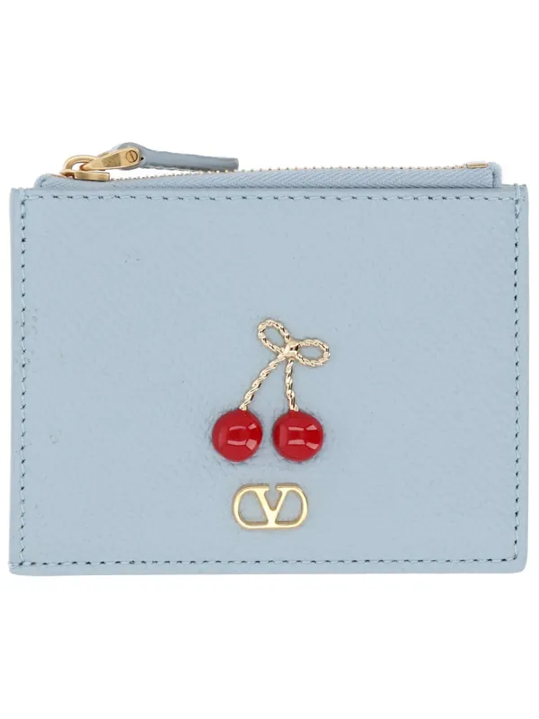 "Cherryfic" Coin Purse - Valentino Garavani