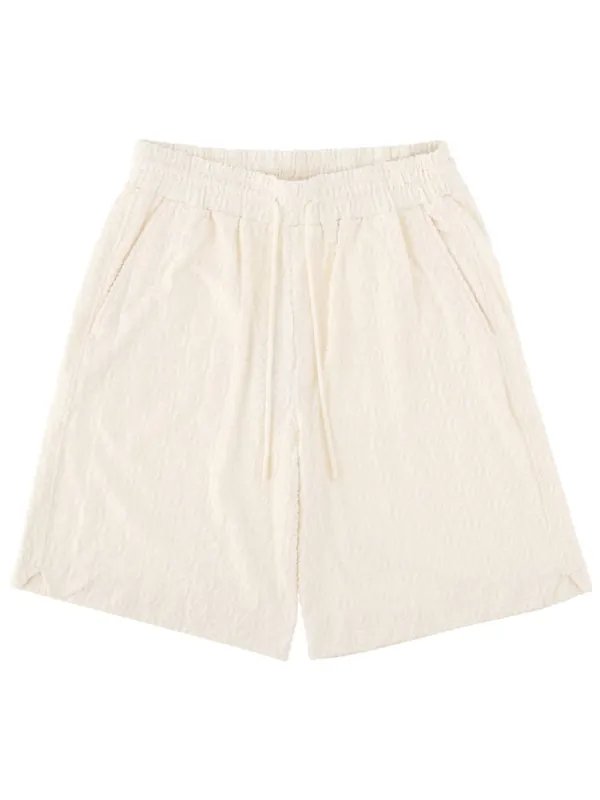 "Monogramme" Shorts - Drole De Monsieur