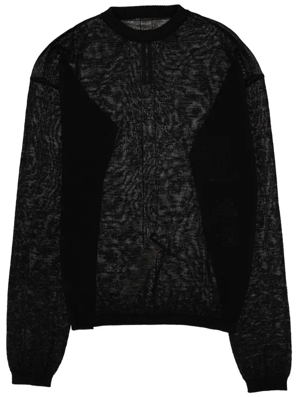 "Penta Sheer Pull" Sweater - Rick Owens