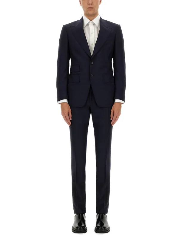 "Grand Overcheck Shelton" Suit - Tom Ford