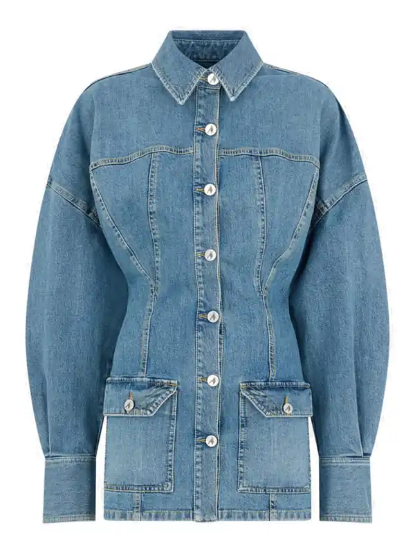 Denim Mini Dress - The Attico