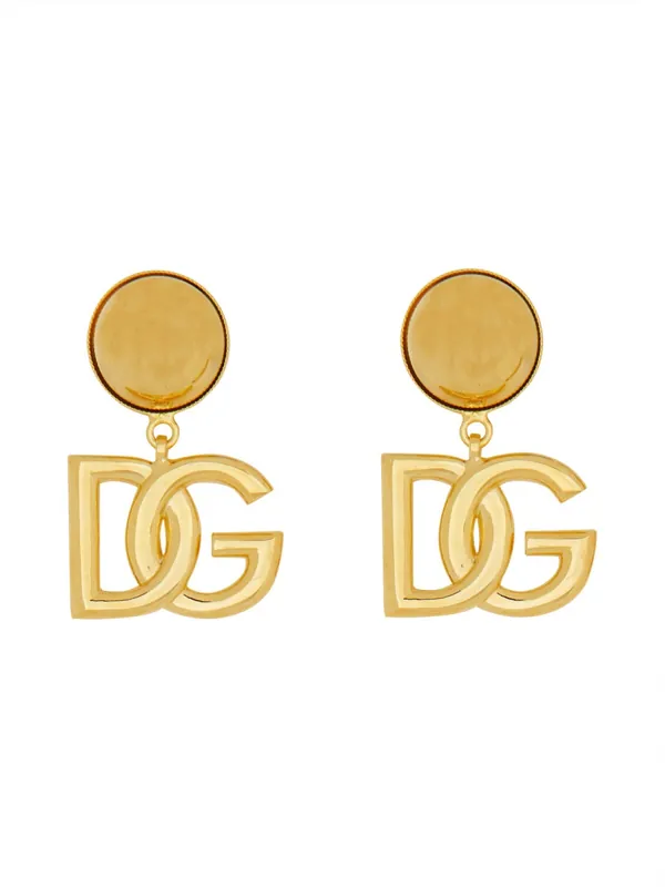 Dg Logo Earrings - Dolce & Gabbana