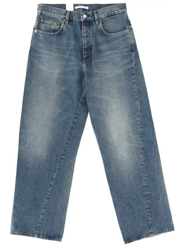 "Wide Twist" Jeans - Sunflower