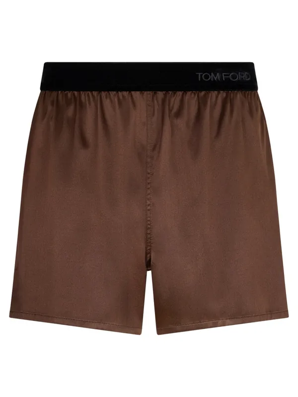 Silk Pajama Shorts - Tom Ford