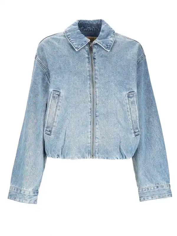 Denim Bomber Jacket - Michael Kors