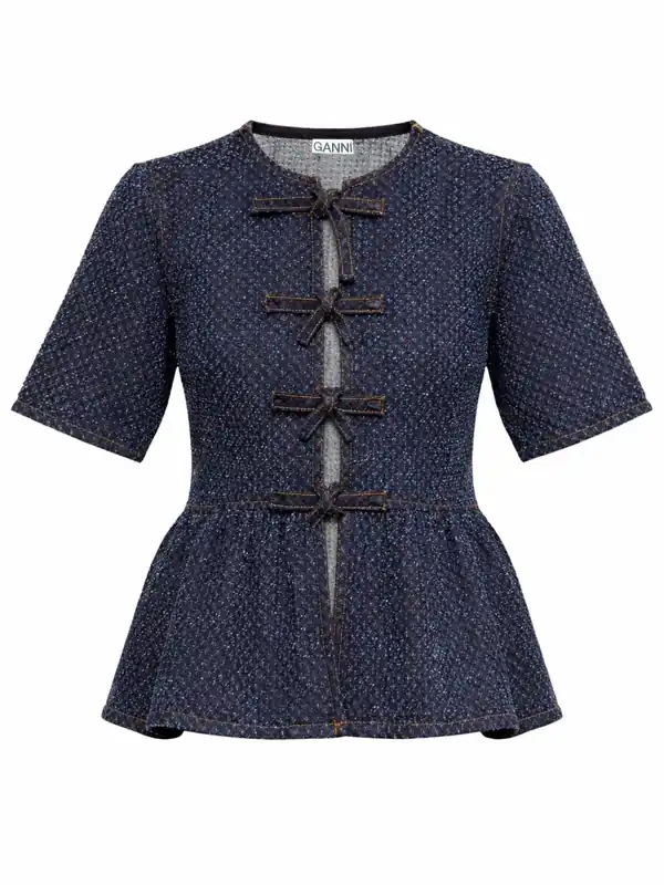 Blusa "Peplum" - Ganni