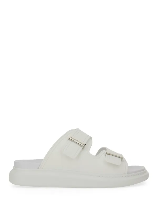 "Hybrid Double Buckle" Sandal - Alexander McQueen