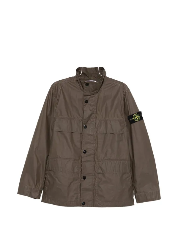 Cotton Blend Jacket - Stone Island