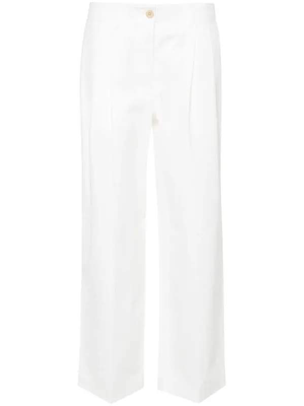 Organic Cotton Trousers - Toteme