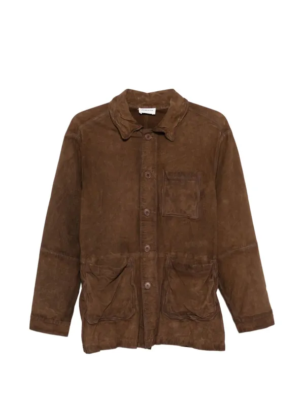 Suede Leather Jacket - P.A.R.O.S.H.