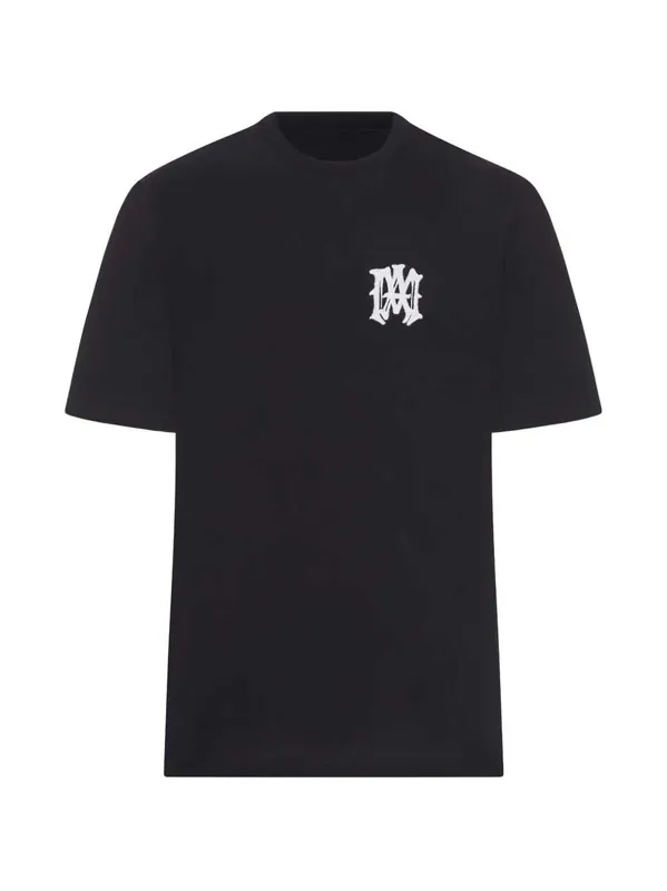 Crewneck T-Shirt With Embroidered Logo