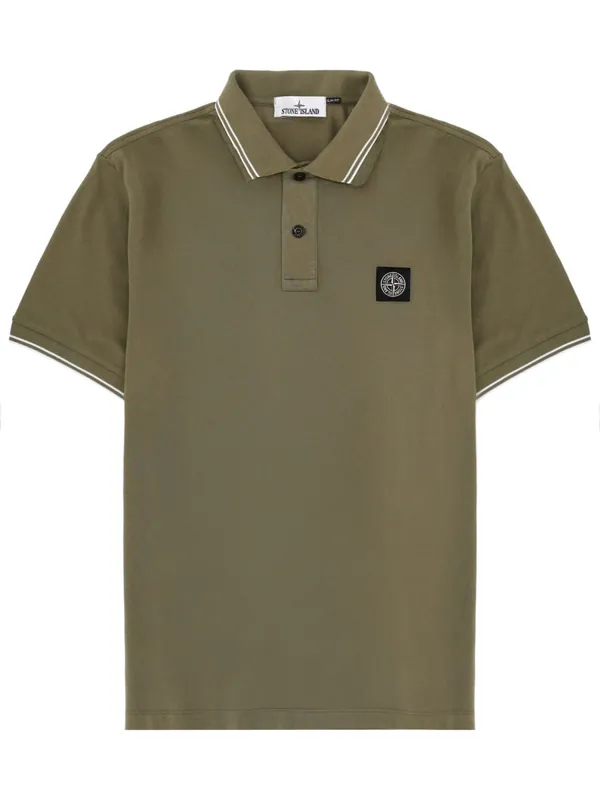 Polo With Logo - Stone Island
