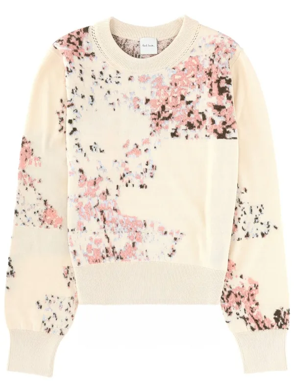 Cotton And Mohair Blend Sweater - Paul Smith