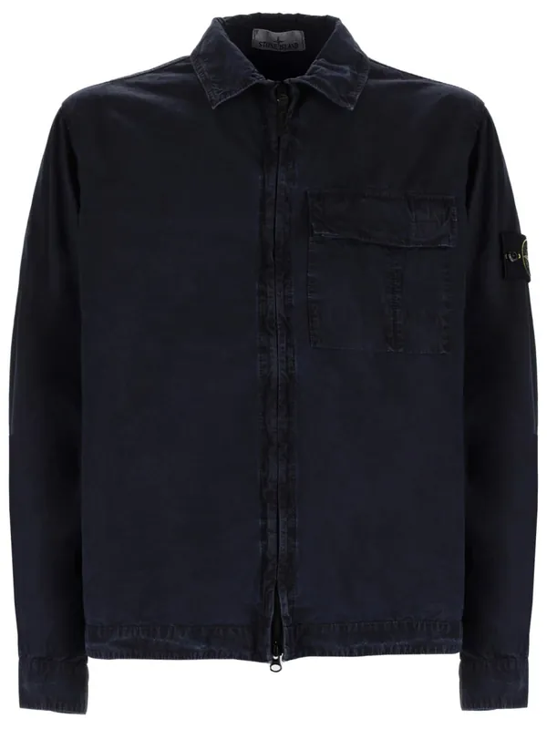 Cotton Overshirt - Stone Island