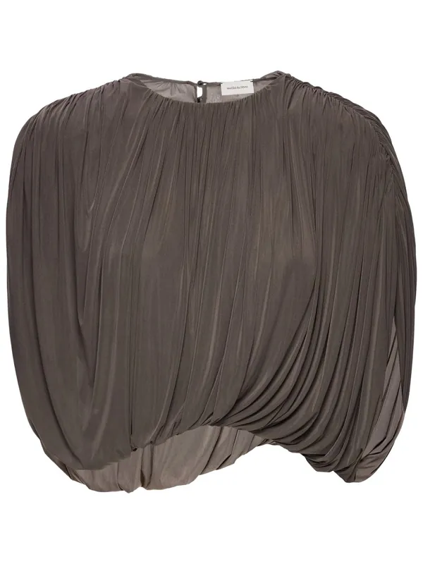 Draped Cupro Top - Magda Butrym