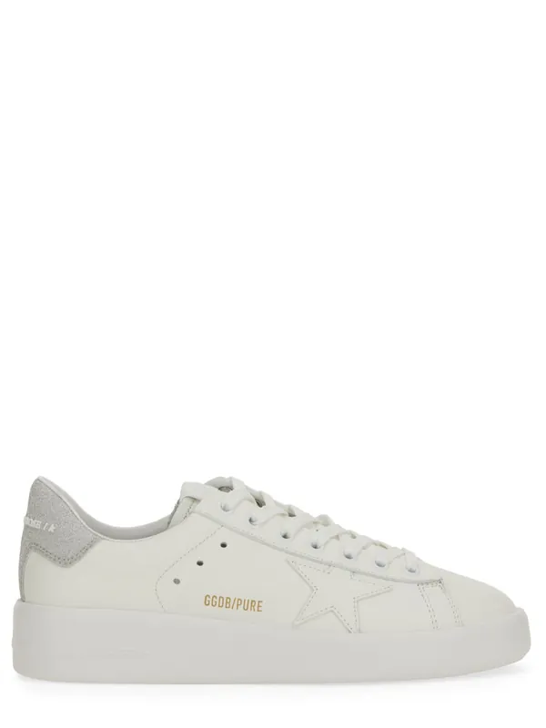 "Purestar" Sneaker With Logo - Golden Goose