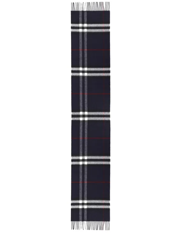 "Check" Cashmere Scarf - Burberry