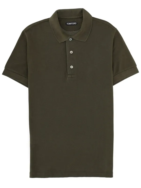 Lyocell And Cotton Polo Shirt - Tom Ford