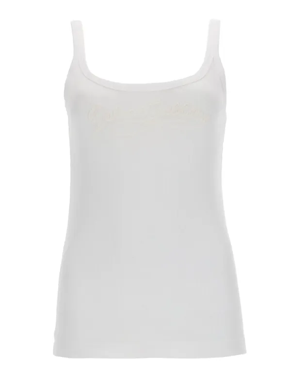 Tank Top With Logo - Dolce & Gabbana
