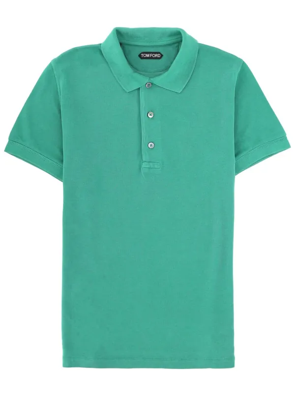 Lyocell And Cotton Polo Shirt - Tom Ford