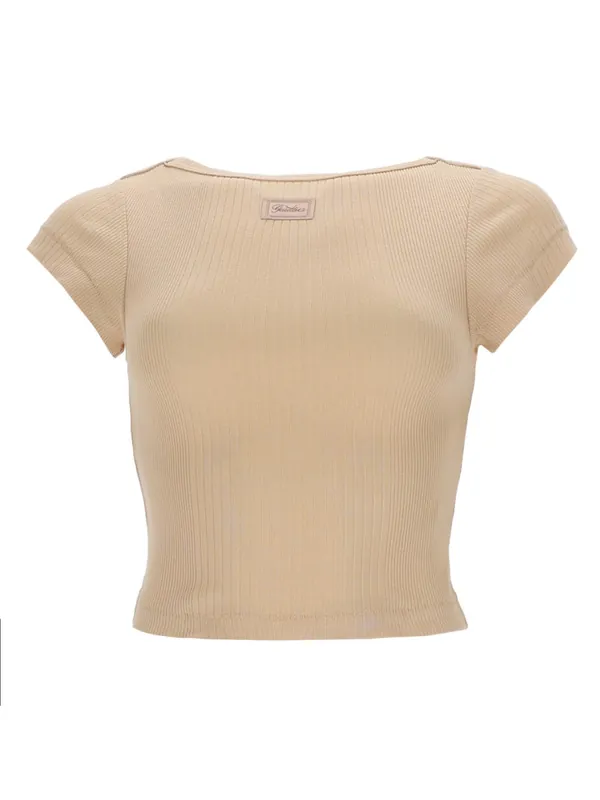 Top With Logo Patch - Jean Paul Gaultier