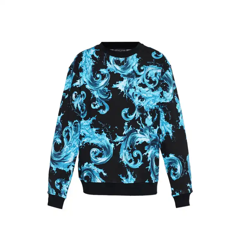 Sweatshirts Black, Blue - Versace