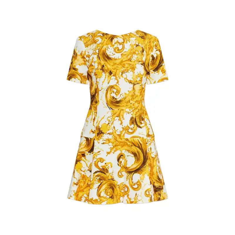 Dresses White, Yellow - Versace