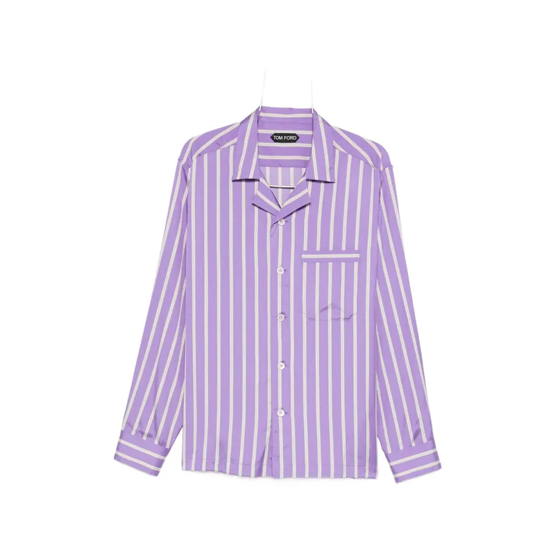 Shirts Purple, White - Tom Ford