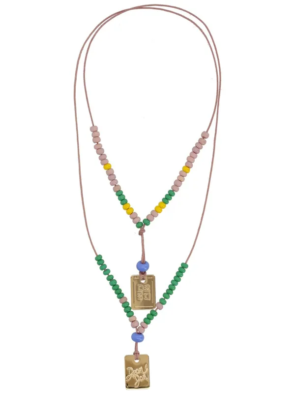Necklace With Logo Plaques - Dsquared2