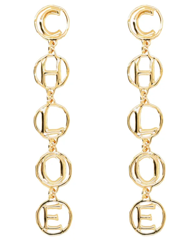 "Chloé Script" Earring