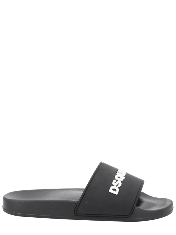 Sandal With Logo - Dsquared2
