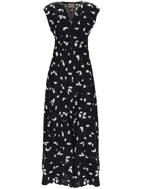 V-Neck Long Dress